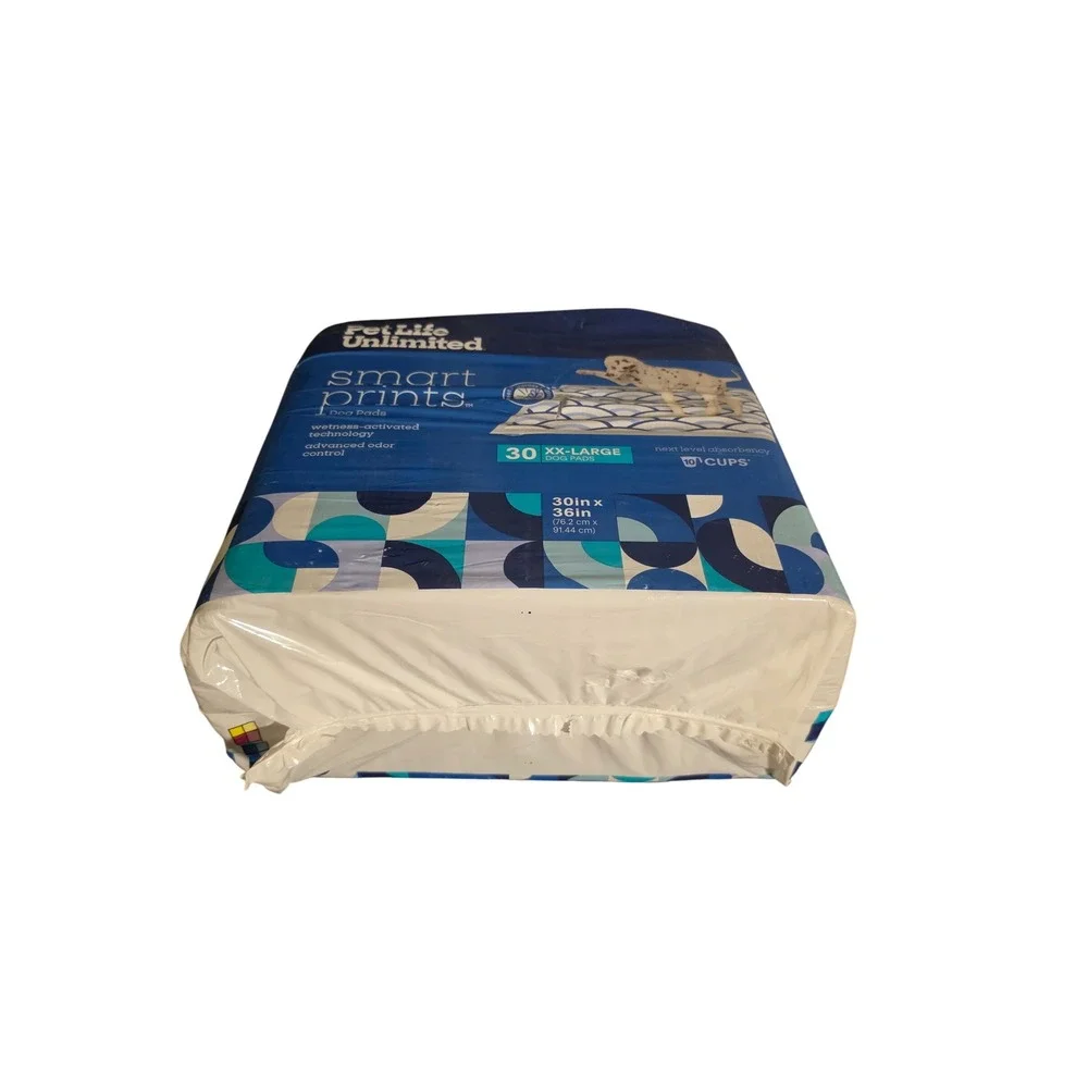 Pet Life‎ Unlimited Smart Prints Dog Pads XX-Large 30x36 30ct Bluegrass Scent